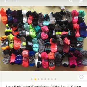Fake VS PINk socks